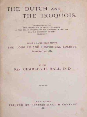 cover image of The Dutch and the Iroquois